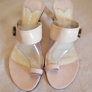 Nine West Dandy Light Natural Leather Sandals